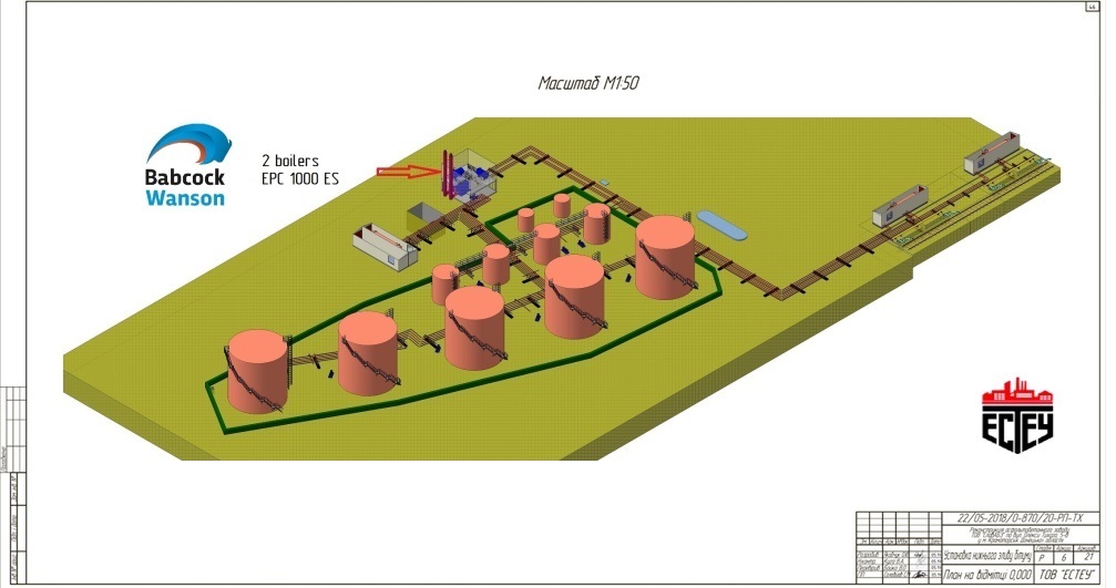 heat supply for the plant Engineering in Energy