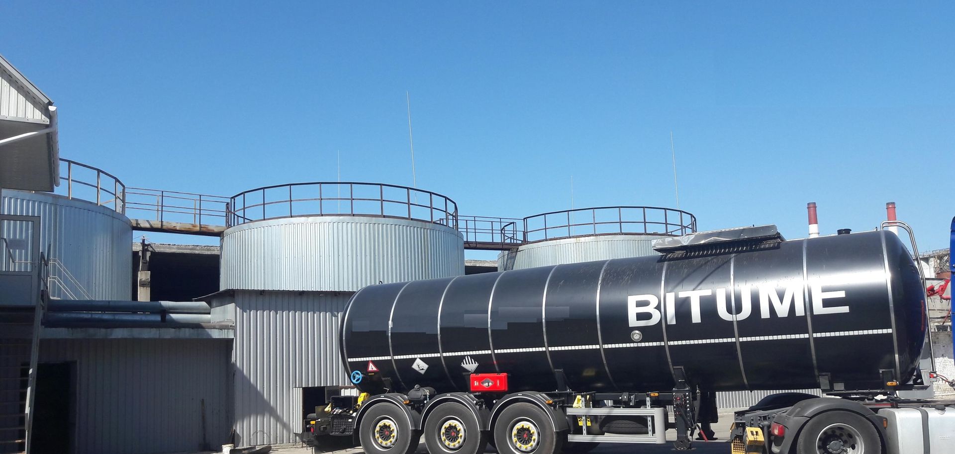 modern heating systems bitumen storage